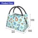 thumbnail image 2 of Fotbe Sea Shells 2 Bolsa Térmica Portátil con Estampado, Bolsa de Entrega de Alimentos Aislada, Bolsa Reutilizable de Gran Capacidad para Comidas y Supermercado, 2 of 6