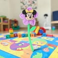 thumbnail image 4 of Disney Minnie Mouse Flower Plush Wand Stuffed Figure, Purple and Green, 12 Inch, 4 of 4