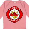 thumbnail image 4 of Inktastic Maltese Cross Firefighter Boys or Girls Long Sleeve Baby Bodysuit, 4 of 5