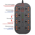 thumbnail image 2 of Universal Power Strip Socket with Extension Cable USB Type-C US Plug, 2 of 6