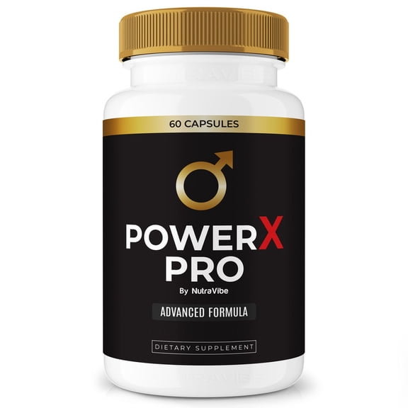 PowerX Pro – Original Power X Pro Capsules with a Natural Daily Blend for Energy & Wellness | Clean, Gentle, Easy-to-Swallow Pills (60 Capsules)