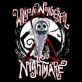 thumbnail image 2 of Men's Disney The Nightmare Before Christmas Jack Santa Claus Hoodie Color: Black Size: M, 2 of 4
