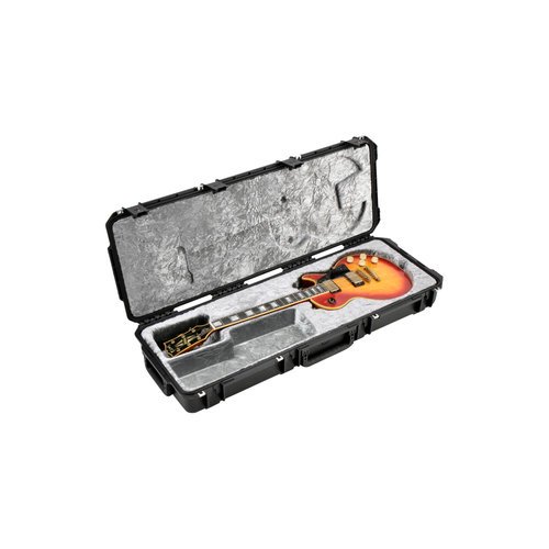 SKB 3i421456 Waterproof Flight Case for Gibson Les Paul Guitar