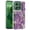 Purple, variant on XPM for Motorola Moto G Power 5G 2026 /2025 3D Diamond Floral Roses Flower Bling Stone Hybrid, Sparkly Rhinestone Gemstone Back Shockproof Phone Case Cover (Green)