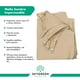 thumbnail image 2 of Malla Sombra 100% Impermeable 6x4 Proteccion Uv Poliesterv P cafe Sky Green HJMS16030400, 2 of 7