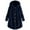 Blue, variant on Pyhlmscde Women's Plus Size Fuzzy Fleece Coat, Fall Coats, Cardigan for Women, Knit Cardigan