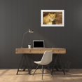 thumbnail image 3 of Deiter, Lori 32x23 White Modern Wood Framed Museum Art Print Titled - Tribal Lioness, 3 of 4