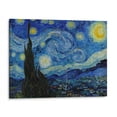 thumbnail image 1 of Cuadro decorativo Arte clásico - Noche Estrellada por Vincent Van Gogh en Canvas 120 x 90 cm Canvas Lab forma horizontal en canvas, tamaño 120 x 90 cm, 1 of 2