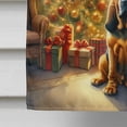 thumbnail image 4 of Bloodhound and Santa Claus House Flag 28 in x 40 in, 4 of 7