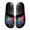 Colorful Soccer, variant on HELLHERO Datura Floral Slide Sandals, Non-Slip Thick Shock-Absorbing Sole Slides Slippers for Outdoor with Comfortable Non Slip