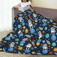 thumbnail image 6 of Sikiie Space Dog Ultra-Soft Micro flannel Blanket Luxury All Seasons Warm Blanket for Bedding Sofa and Travel (4 sizes)-40"x30", 6 of 7