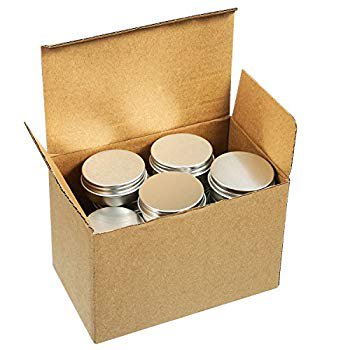 Download 1/2 oz Aluminum Tin Cans Empty Containers Screw Top Round Metal Cans with Screw Lids (24 Pack ...