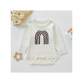 thumbnail image 2 of Bagilaanoe Newborn Baby Girls Boys Romper Autumn Knitted Bodysuit Long Sleeve Jumpsuit Overall 3M 6M 9M 12M 24M Clothes, 2 of 8