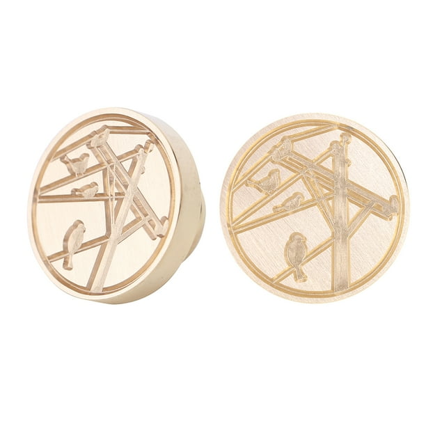 WDOplteas Animal Retro Wax Seal Stamp Head Fire Paint para Invitaciones Boda (DW04)