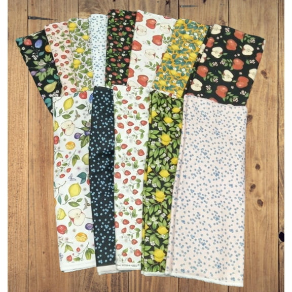 10 Fat Quarters - Assorted Windham Just Fruit Fat Quarter Bundle