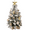 Gold, variant on Tcbosik Mini Flocked Christmas Tree, 22 inch Prelit Tabletop Artificial Xmas Tree with Ornaments & LED Lights for Home Party Holiday Decor, Gold
