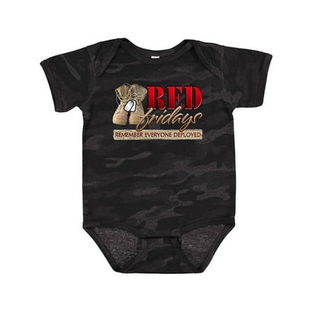 

Inktastic Red Fridays (boots) Gift Baby Boy or Baby Girl Bodysuit