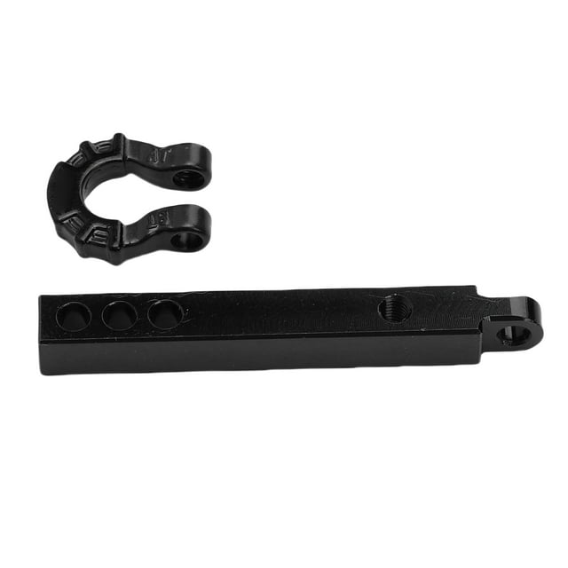 RC Trailer Hitch Tow Hook, High Strength Alloy Receiver for 1/8 1/10 Scale RC Crawlers