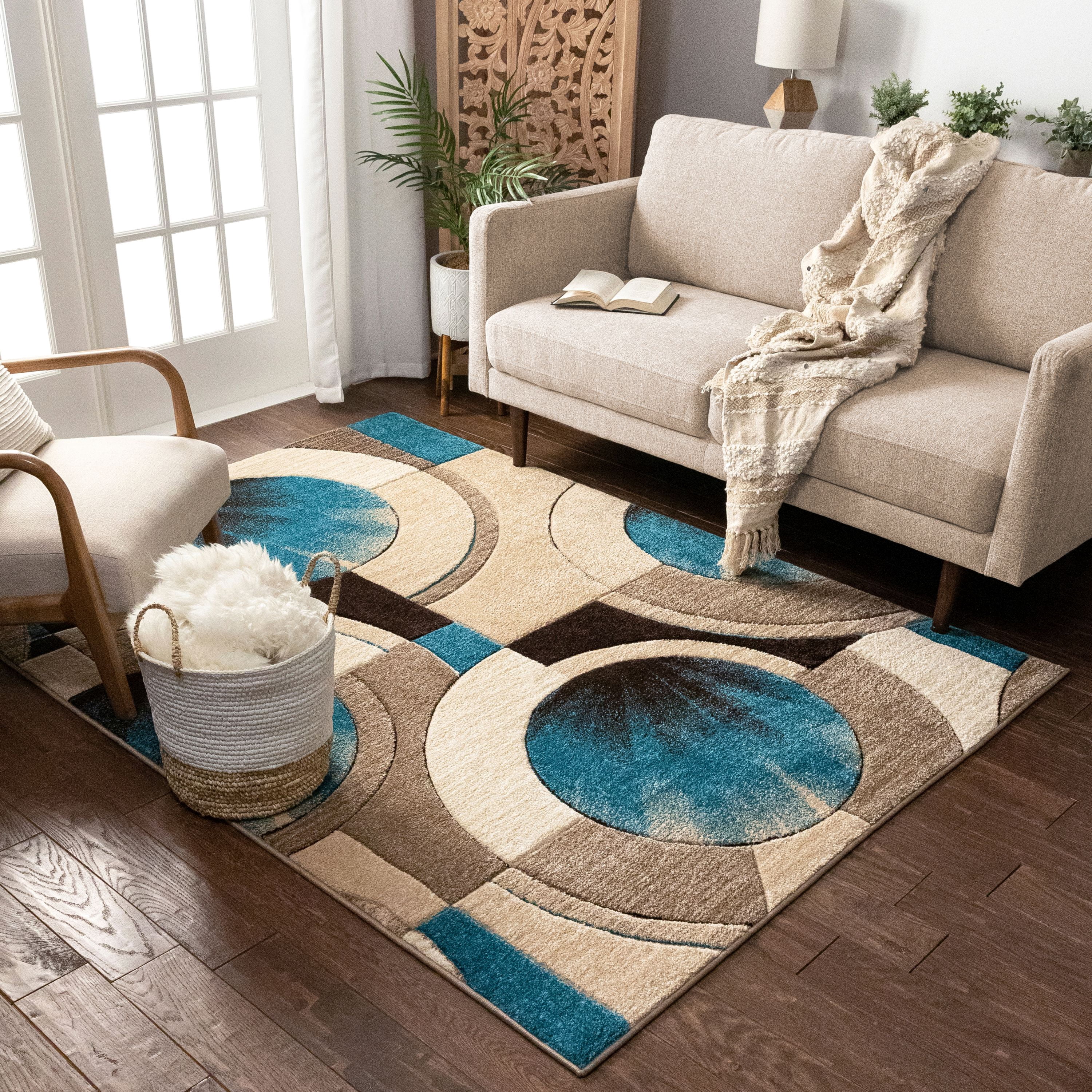 Well Woven Ruby Geometric Area Rug, 9.25' x 12.5'
