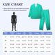 thumbnail image 4 of Balery Turquoise Light Blue Pijama para Hombre de Dos Piezas con Manga Larga, Conjunto de Dormir y Descanso Suave con Bolsillos-Medium, 4 of 7