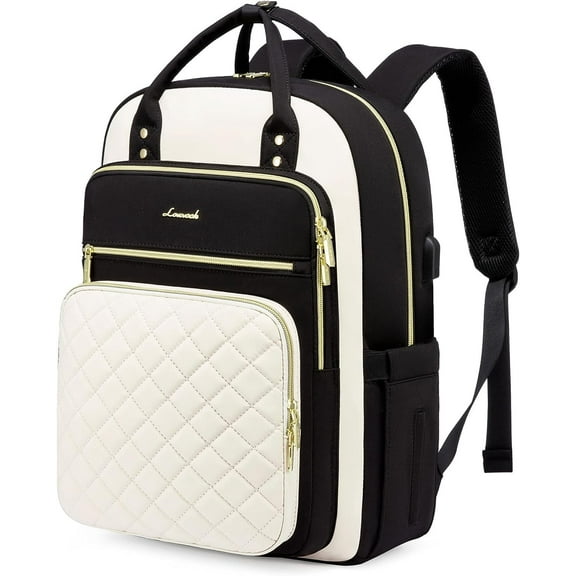 Lovevook Laptop Backpack Purses for Women,Nurse Teacher College Work Study Commuter Bag with 15.6 inch Laptop Compartment,Lightweight Travel Casual Daypacks With USB Port