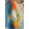 thumbnail image 2 of Rugs.com Haerfest Collection Rug – 5' x 8' Blue Low Rug Perfect For Bedrooms, Dining Rooms, Living Rooms, 2 of 4
