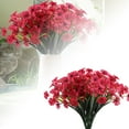 thumbnail image 2 of 6PCS Artificial Flowers for Outdoor & Indoor - Flowers & Shrubs for Garden, Home, Wedding & Farmhouse Decor - for Year-Round Color, 2 of 6