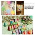 thumbnail image 3 of Amdohai 7Pcs/Set DIY Assorted Pattern Floral Printed Patchwork Cotton Fabric Cloth Sewing, 3 of 8