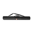 thumbnail image 1 of Bolsa de caña de pescar de lona, ​​funda protectora para poste, equipo de transporte plegable portátil y ligero de viaje con asas, soporte organizador Negro, 1 of 8