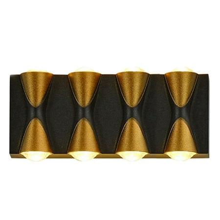 

Wall Light Indoor 8W Led Up and Down Wall Lamp Aluminium Modern Sconce Wall Wash Light for Garden Courtyard Warm White A