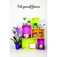 thumbnail image 1 of Custom Decals Pick Yourself Flowers. Wall Art Size: 8 X 30 Inches Color: Black, 1 of 1