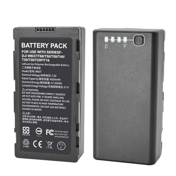 4920mAh WB37 Intelligent Battery for DJI FPV Remote Controller, CrystalSky Monitor, Cendence Controller with Long Lasting Power and Fast Charging (1 Pack)