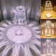 thumbnail image 1 of Crystal Touch lamp Dimmable LED night light 3 colors Adjustable, 1 of 5