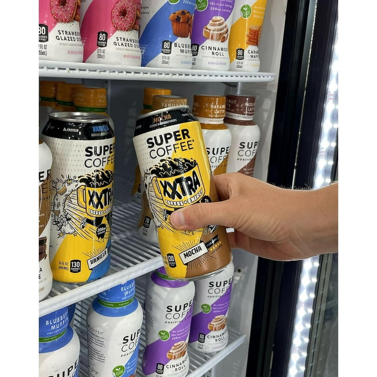 Super Coffee XXTRA Mocha Iced Coffee Bottle, 15 fl oz