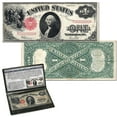thumbnail image 1 of 1917 $1 Dollar Large United States Note "Sawhorse" Reverse, 1 of 1