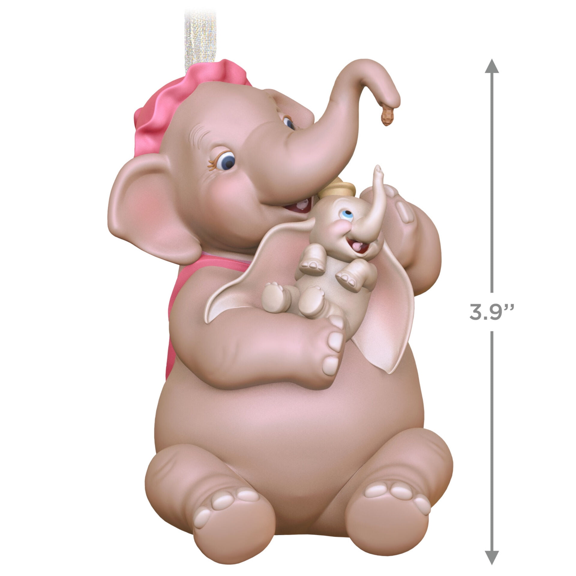 Hallmark Qhx4005 Disney Dumbo Mother And Child Porcelain 21 Ornament Walmart Com