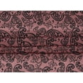 thumbnail image 5 of oneOone Velvet Dark Rose Brown Fabric Block Craft Projects Decor Fabric Printed By The Yard 58 Inch Wide, 5 of 5