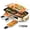 Beige, variant on Smokeless Indoor Electric Grill - 1700W Non-Stick Grill Pan with Removable Dishwasher Safe Plate, Stainless Steel Portable BBQ & Griddle for Steak Fish Veggies, Indoor Grilling Year-Round