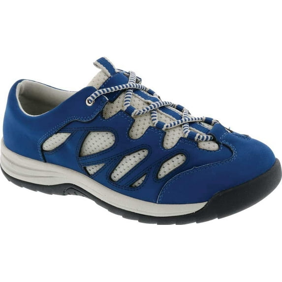 Women's Drew Andes Sneaker Blue Buck Leather/Mesh 8.5 M