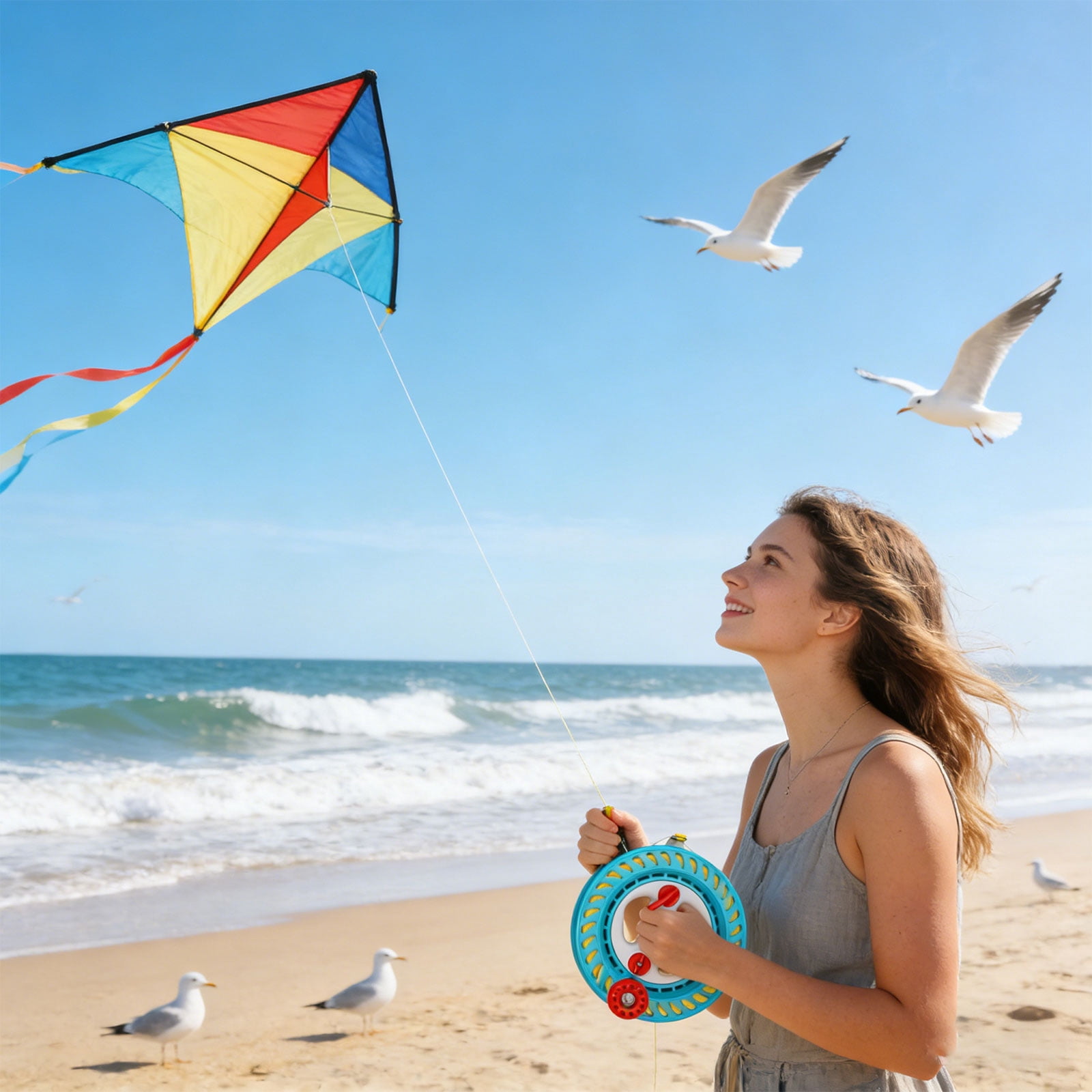 Handy To Carry String Spinner With Ergonomic Design And Great Rotation Function