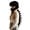 black, variant on Dinosaur Skeleton Plush Costume Headpiece with Tail Soft Wearable Animal Skeleton Outfit for Parties Cosplay Halloween Costume