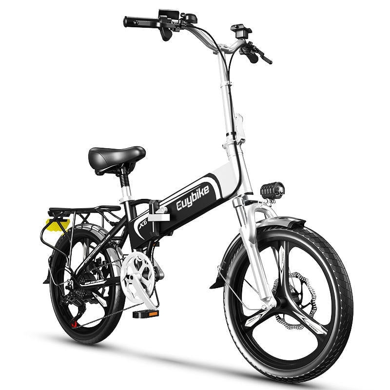 ZHENGBU X6 20inch 400W 10.4AH Electric bicycle Small men and women help