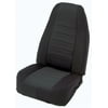 Smittybilt 47801 Neoprene Seat Cover For 07-12 Wrangler JK Black/Black Front