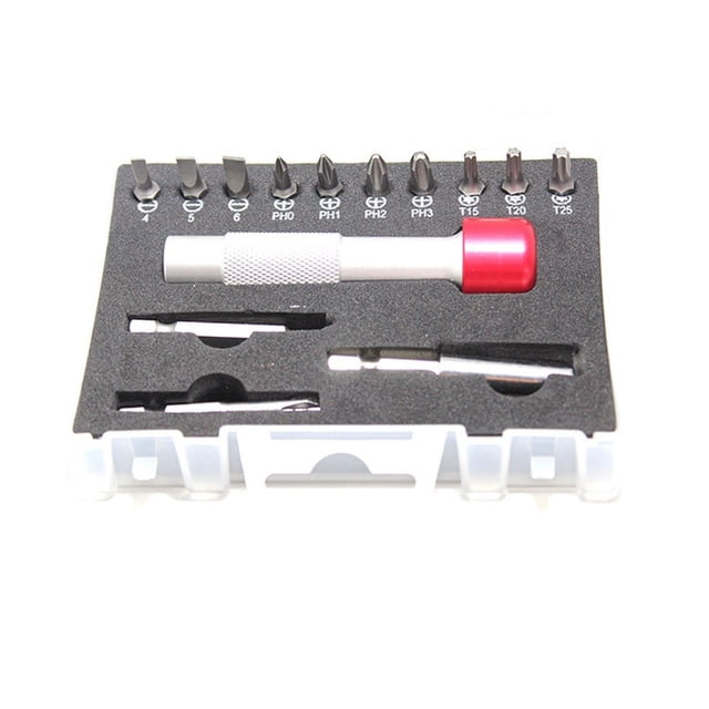 1Set Multifunctional Screwdriver Set Magnetic Screw Driver Bit Sl4 Sl5 Sl6 Ph0 Ph1 Ph2 T15 T20 T25 Screw Driver Bits Hand Tools