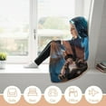 thumbnail image 6 of Solo Leveling Wearable Blanket Cloak Arctic Velvet Hooded Blanket Soft Fuzzy Hoodie Blanket Cape for Adults Kids 40"x50", 6 of 8