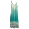 thumbnail image 4 of Bright Sunshine Through Deep Blue Sea Sleeveless Dress Woman Fashion Long Dresses Women's Summer Suit Dress Summer 2025 Women, 4 of 7