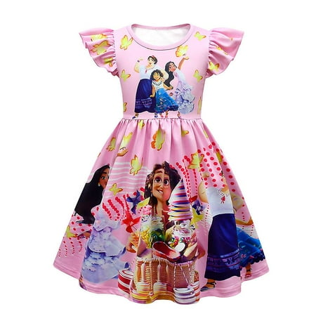 Encanto Cosplay Dress Mirabel Luisa Isabella Birthday Gifts 4-12 Years ...