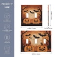 thumbnail image 3 of Dailycode Light Switch Plate Covers 2 Gang Wall Plate Plastics Outlet Covers for Kitchen Home Office Decor Pumpkins Bats Tree, 3 of 8