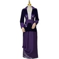 thumbnail image 2 of Rose Dress - Velvet Dewitt Bukater Dress Flying Outfit for Adult Women, 2 of 7