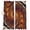 Orange, variant on Brown Orange Black Blackout Curtains for Bedroom/Living Room, Pinch Pleated Black Out Curtains, Modern Tie-dyeing Ombre Abstract Art Room Darkening Window Drapes with Hooks 2 Panels, 39"x70"